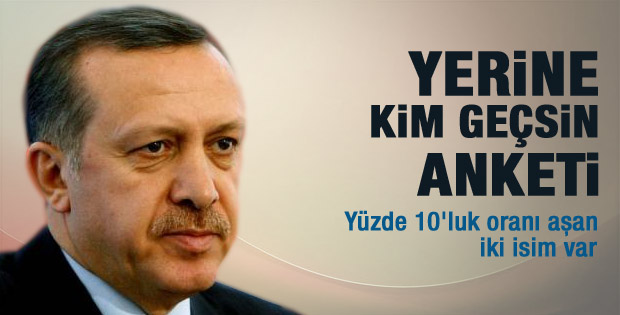 Erdoğan'ın yerine kim geçsin anketi