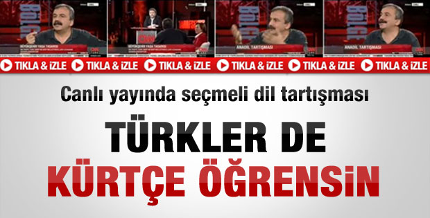 Sırrı Süreyya Önder: Türkler de Kürtçe öğrensin
