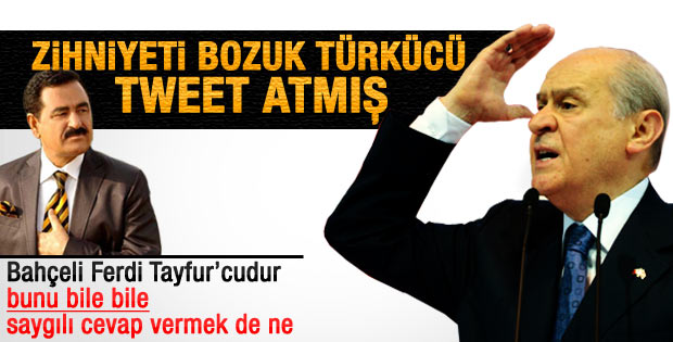 İbrahim Tatlıses'ten Devlet Bahçeli'ye yanıt