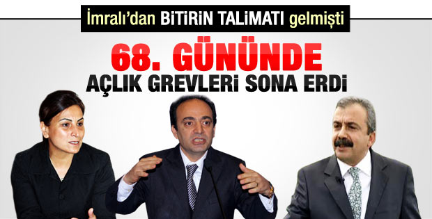 Cezaevlerindeki açlık grevleri sona erdi