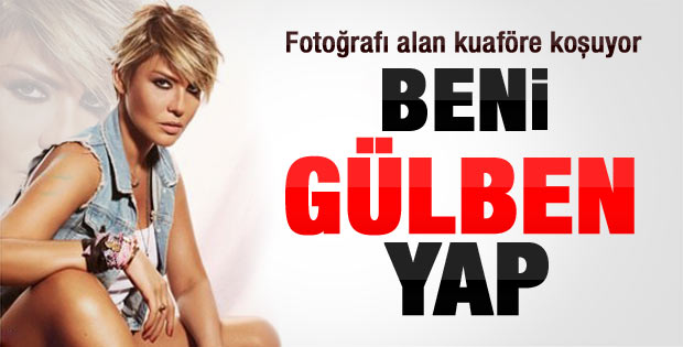 Gülben Ergen yeni imaj yaptı