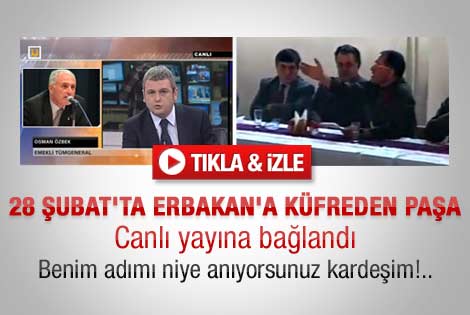 Ülke TV'de Osman Özbek ve Ersoy Dede tartışması