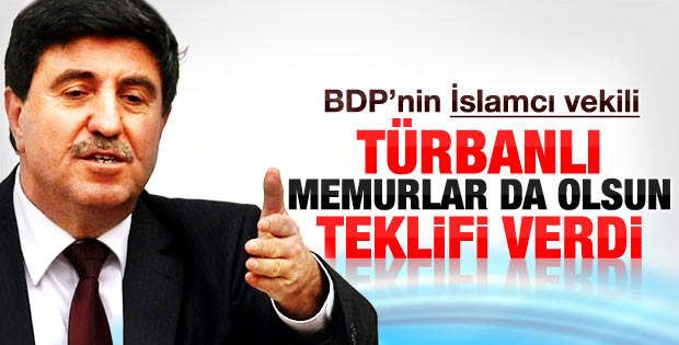 BDP'den kamuda türban serbest olsun teklifi