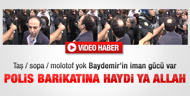 Diyarbakır'da BDP'li vekiller polisle çatıştı