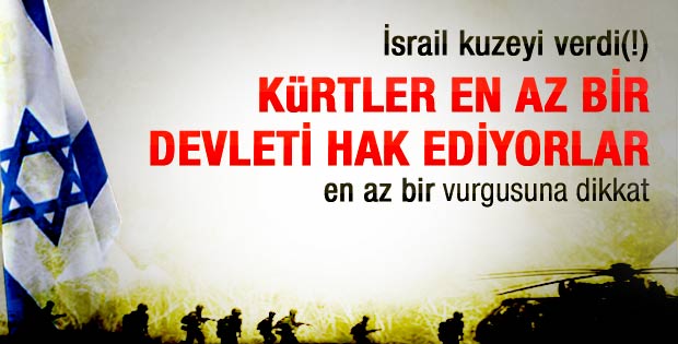 İsrail: Kürtler en az bir devleti hak ediyor