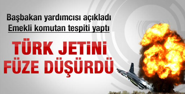Türk jetinin düşme nedeni açıklandı