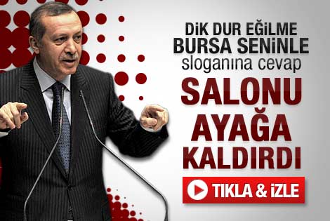 Erdoğan'ın Bursa Olağan Kongresi konuşması