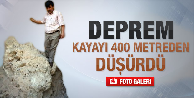 Deprem kayayı 400 metreden düşürdü - Galeri