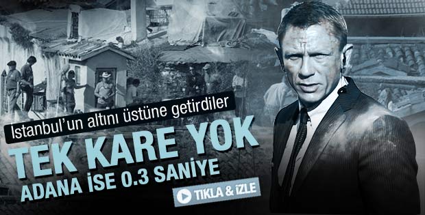 Skyfall'ın fragmanında İstanbul'dan tek kare yok - Video