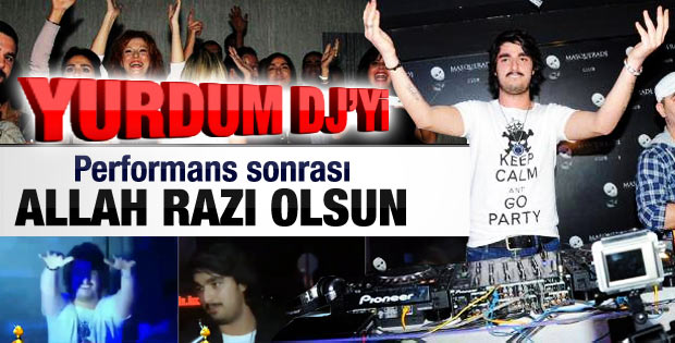 İdo'nun DJ'lik yaptığı partinin görüntüleri