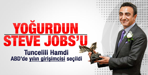 ABD'nin en prestijli ödülü Tuncelili Hamdi Ulukaya'ya