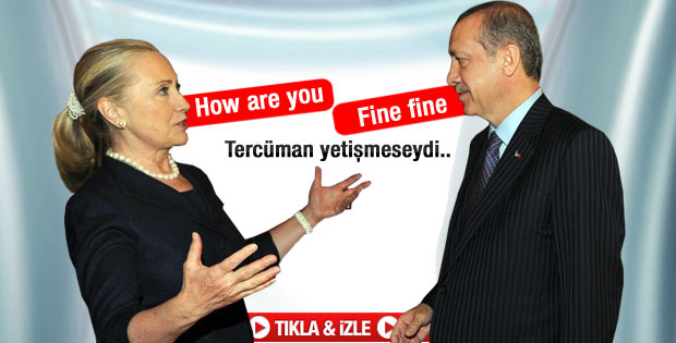 Erdoğan Hillary Clinton'u kabul etti - Video