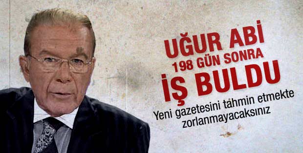 Uğur Dündar Sözcü'de yazacak