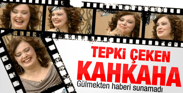 Esra Ceyhan'ın kahkahaları tepki çekti
