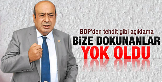 Hasip Kaplan: Bize dokunanlar yok oldu