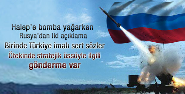 Rusya'dan Halep açıklaması