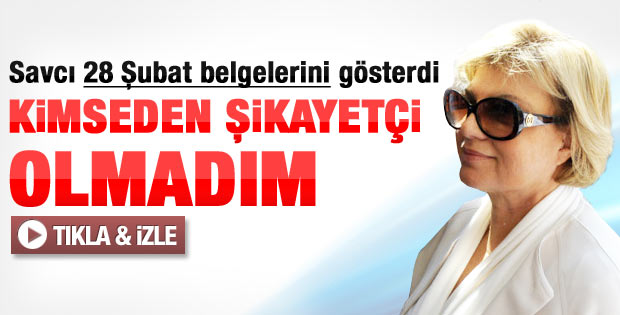 Çiller'in savcılık ifadesi sonrası açıklamaları