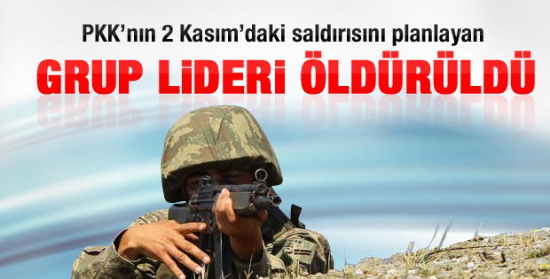 Diyarbakır'da PKK'nın grup lideri öldürüldü