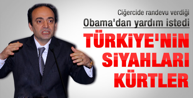 Baydemir Obama'dan yardım istedi