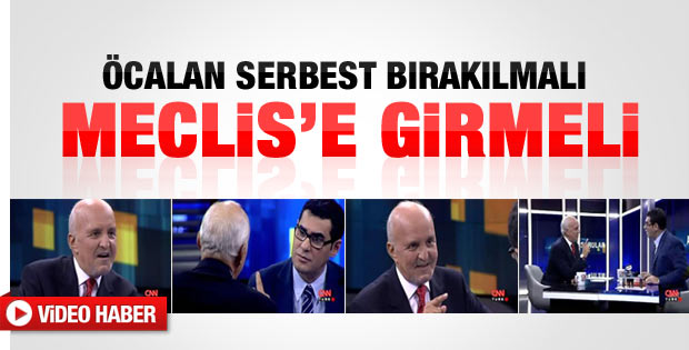 Birand: Öcalan serbest bırakılıp Meclis'e girmeli