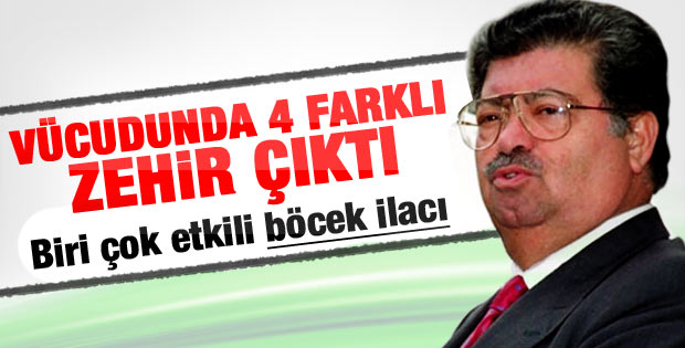 Turgut Özal'ın otopsisinde 4 zehir birden çıktı