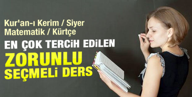 En çok tercih edilen seçmeli ders