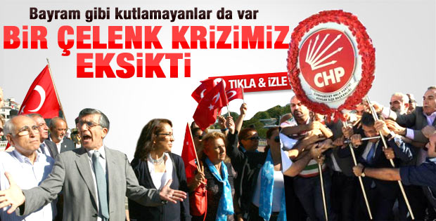Taksim'de 30 Ağustos töreninde protesto vardı