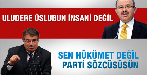 Şahin'den Çelik'e Uludere göndermesi