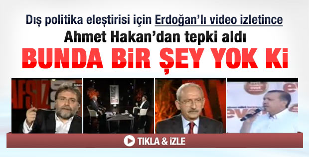 Canlı yayında Erdoğan'ın konuşmasını izlettirdi - Video