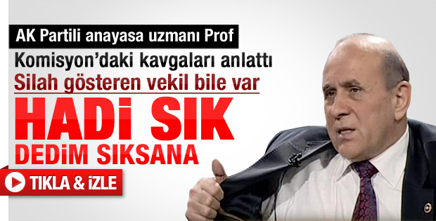 Kuzu: Komisyon'da silah gösteren vekil bile oldu - izle
