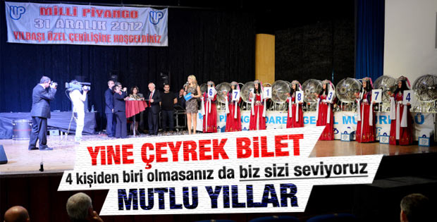 Milli Piyango 2013 Yılbaşı Özel Çekilişi