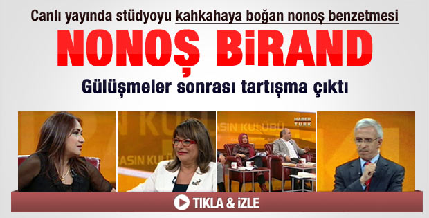 Zafer Arapgirli'nin canlı yayındaki nonoş benzetmesi