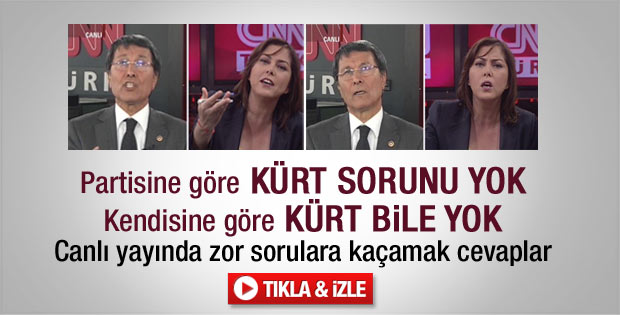 CNN Türk spikerinden Halaçoğlu'na zor sorular - Video
