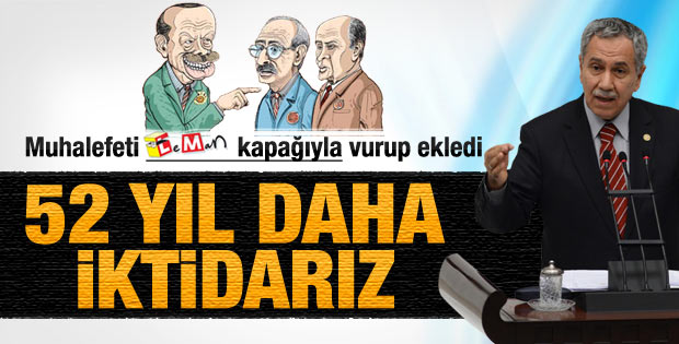 Arınç: 3 dönem değil 13 dönem AK Parti