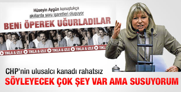 Nur Serter'den Aygün'ün açıklamalarına ilk yorum