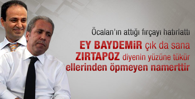 Tayyar'dan Baydemir'e Öcalan'lı sert gönderme