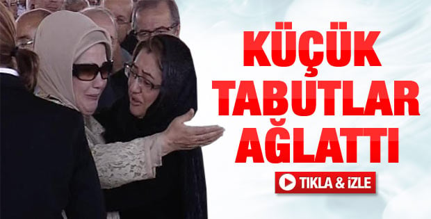Emine Erdoğan ve Fatma Şahin'in gözyaşları