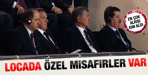 AK Parti kongresine katılan yabancı liderler