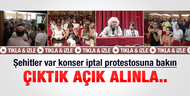 10 asker şehit olmuş onlar konser derdinde - Video