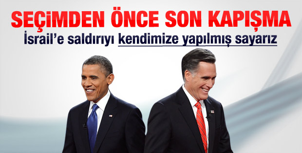 Obama ile Romney'in son kapışması