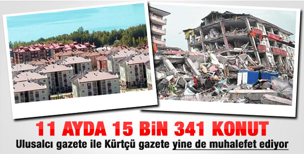 Van'da deprem konutları rekor sürede teslim edildi