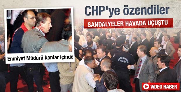 MHP il kongresinde kan aktı