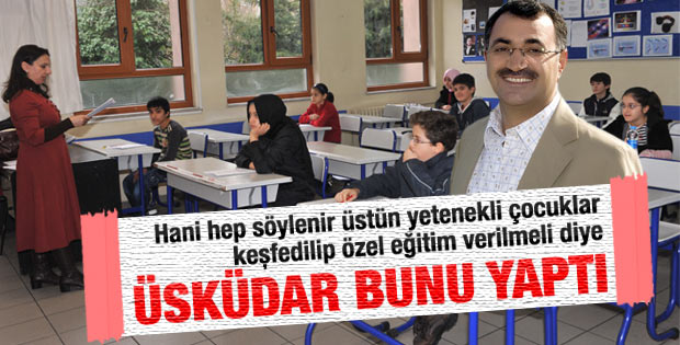 Üsküdarlı çocuklar üniversiteli oluyor