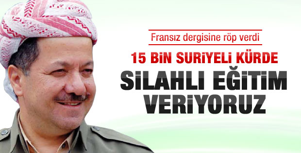 Barzani Fransız dergisine röportaj verdi