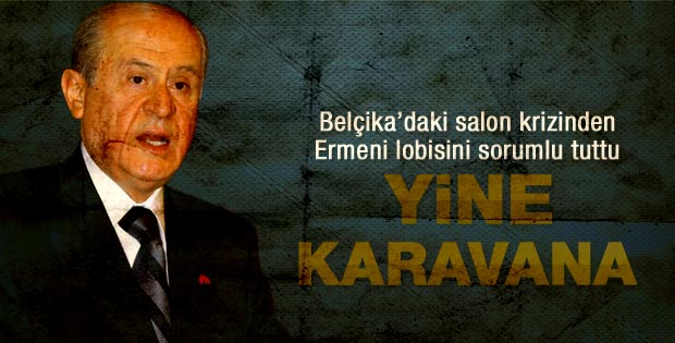 Bahçeli'den Ermeni lobisine salon tepkisi