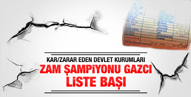 Devletin en çok zarar eden kurumları