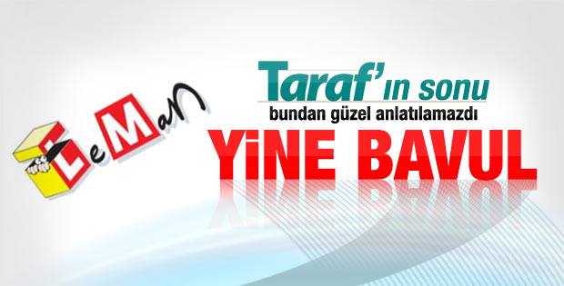 Leman'nın kapağında Taraf ve Ahmet Altan var
