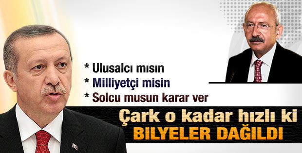 Başbakan'dan CHP ve Kılıçdaroğlu'na sert sözler