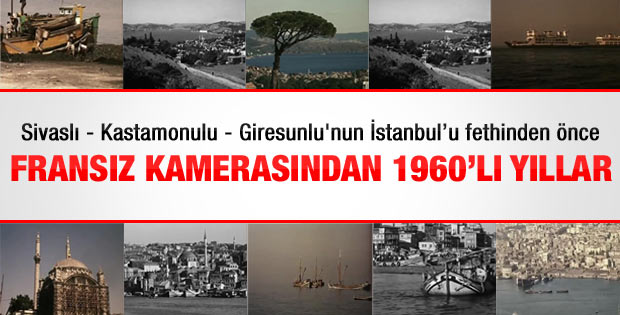 Fransız kamerasından İstanbul 1964 - Video