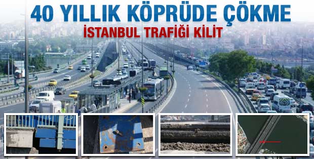 Haliç Köprüsü trafiğe kapatıldı